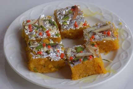 Moong Dal Burfi